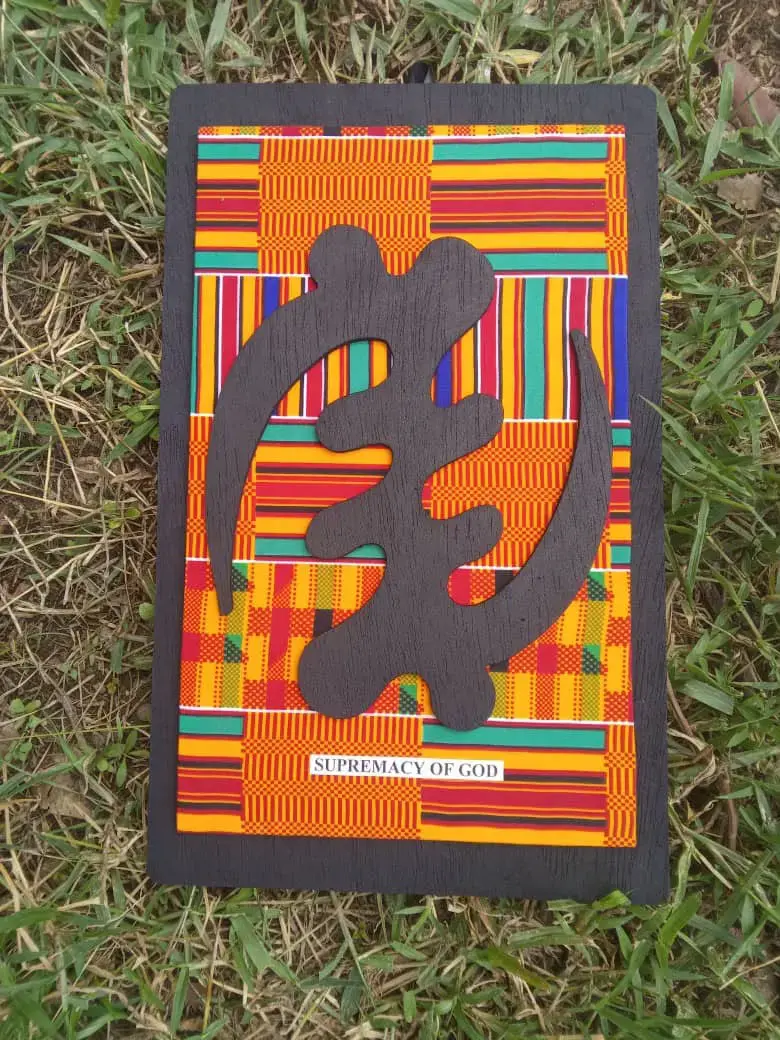 Adinkra symbol wall art