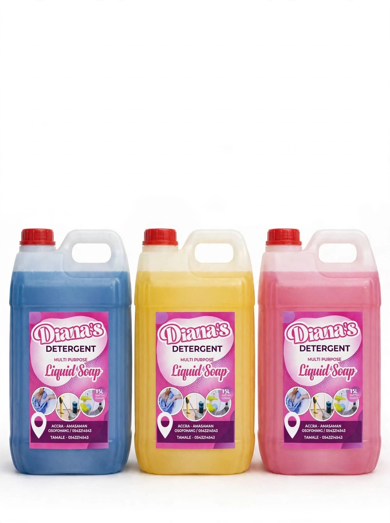 Diana's liquid soap